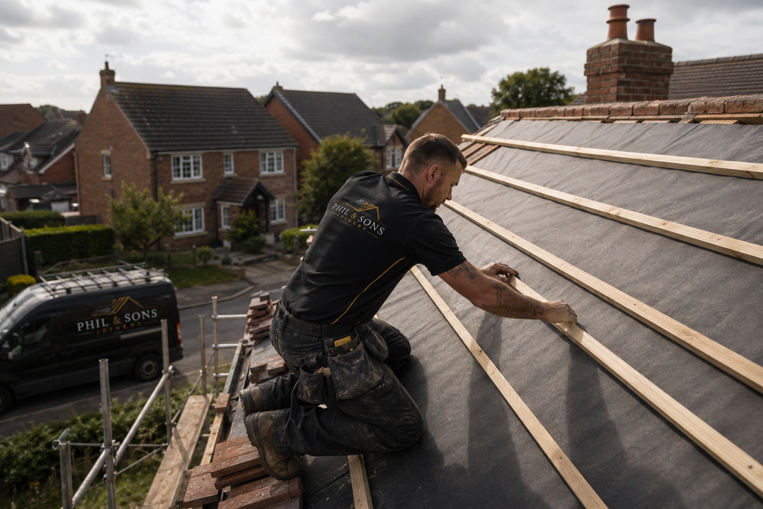 Roofing Felt & Batten